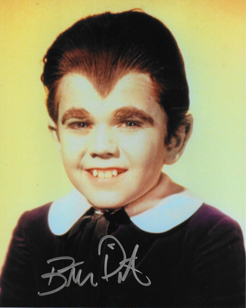 Butch Patrick The Munsters Original Autographed 8X10 Photo Poster painting #17