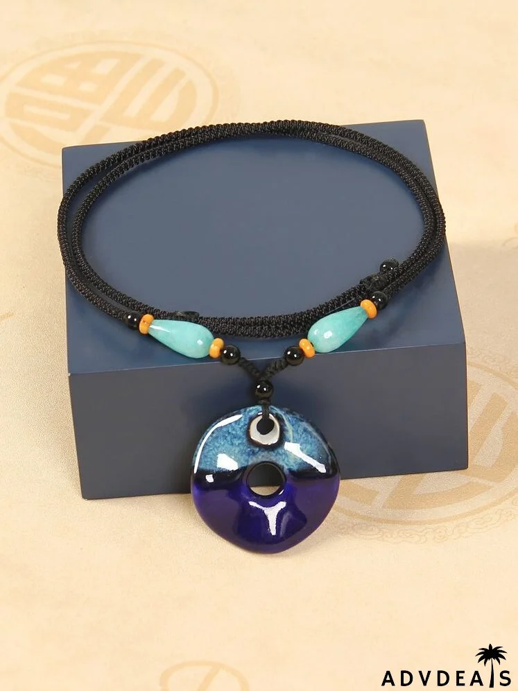 Geometric Pendant Necklace