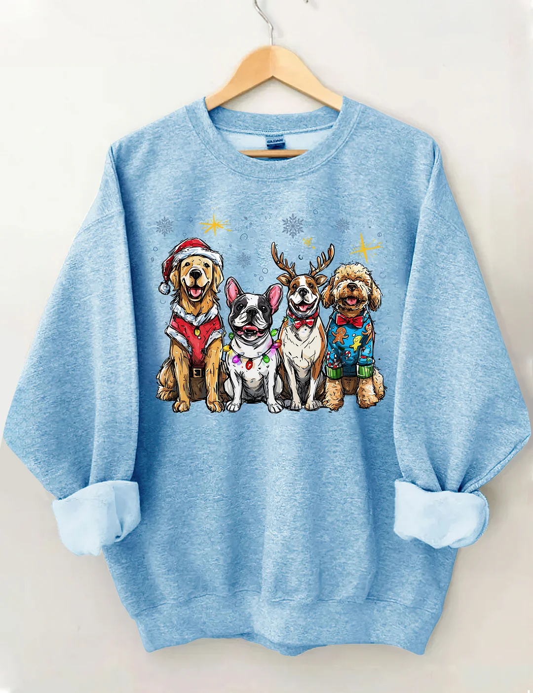 Christmas Dogs Sweatshirt