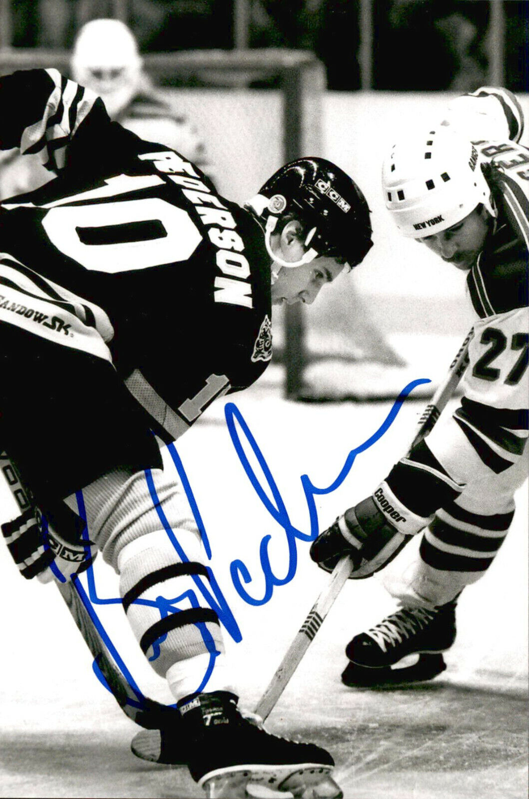 Barry Pederson SIGNED autographed 4x6 Photo Poster painting BOSTON BRUINS #6