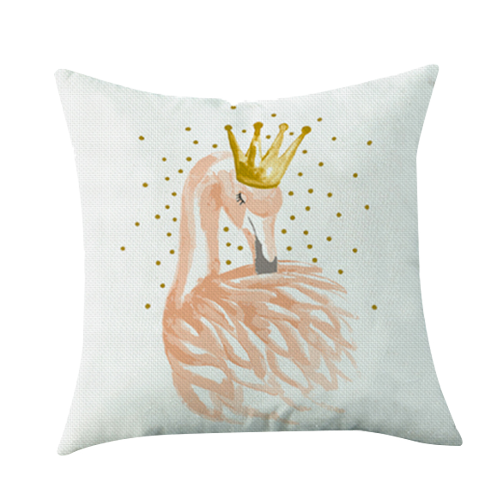 

Flamingo - 11CT Stamped Cross Stitch Pillowcase - 45*45CM, 501 Original