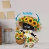 Sunflower Girl - 5D DIY Ornament