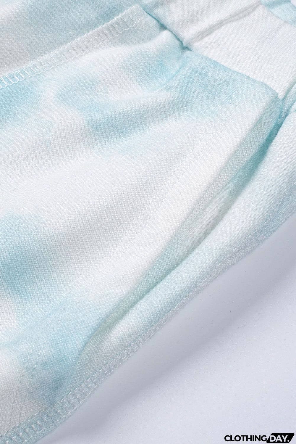 Knit Tie Dye Lounge Shorts