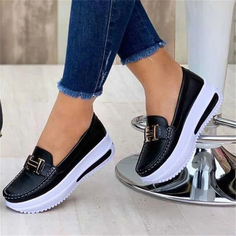 HIGH QUALITY! LAST DAY 70% OFF | Women's Comfortable Platform Loafers