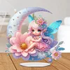 Diamond Painting Modern Style Elf Girl Desktop Ornament Decorations