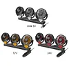 3 Head Electric Car Fan 2 Speeds Auto Air Circulation Fan for Home Desk Office