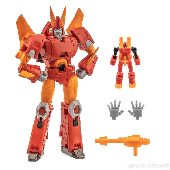 NewAge H43B Uriel Cyclonus Shattered Glass Version