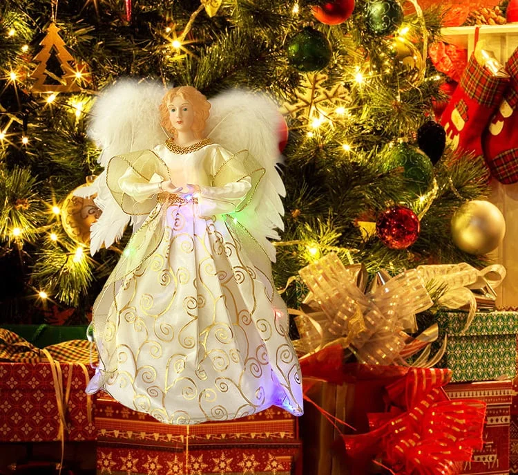 Animated Tree Topper Celestial Angel💖