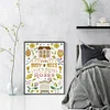 (Stamped/Counted) Bee House-14CT Cross Stitch 30*41cm/11.81*16.14in