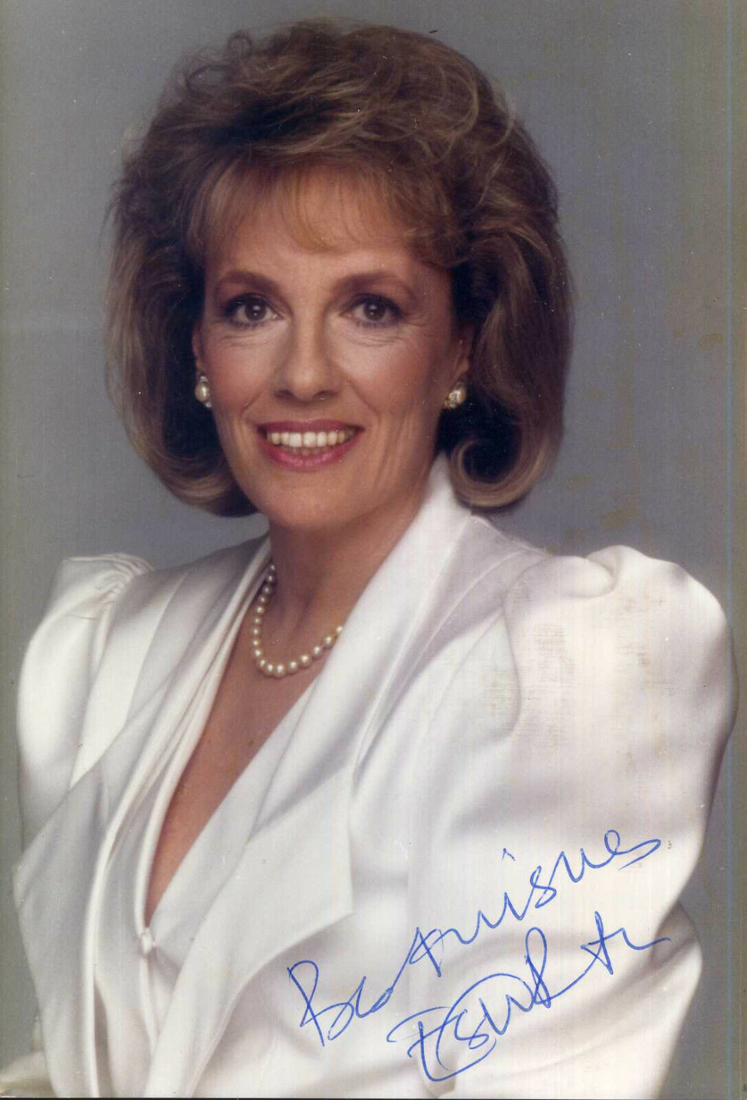 ESTHER RANTZEN Signed Photo Poster paintinggraph - TV Presenter / Show Host - preprint