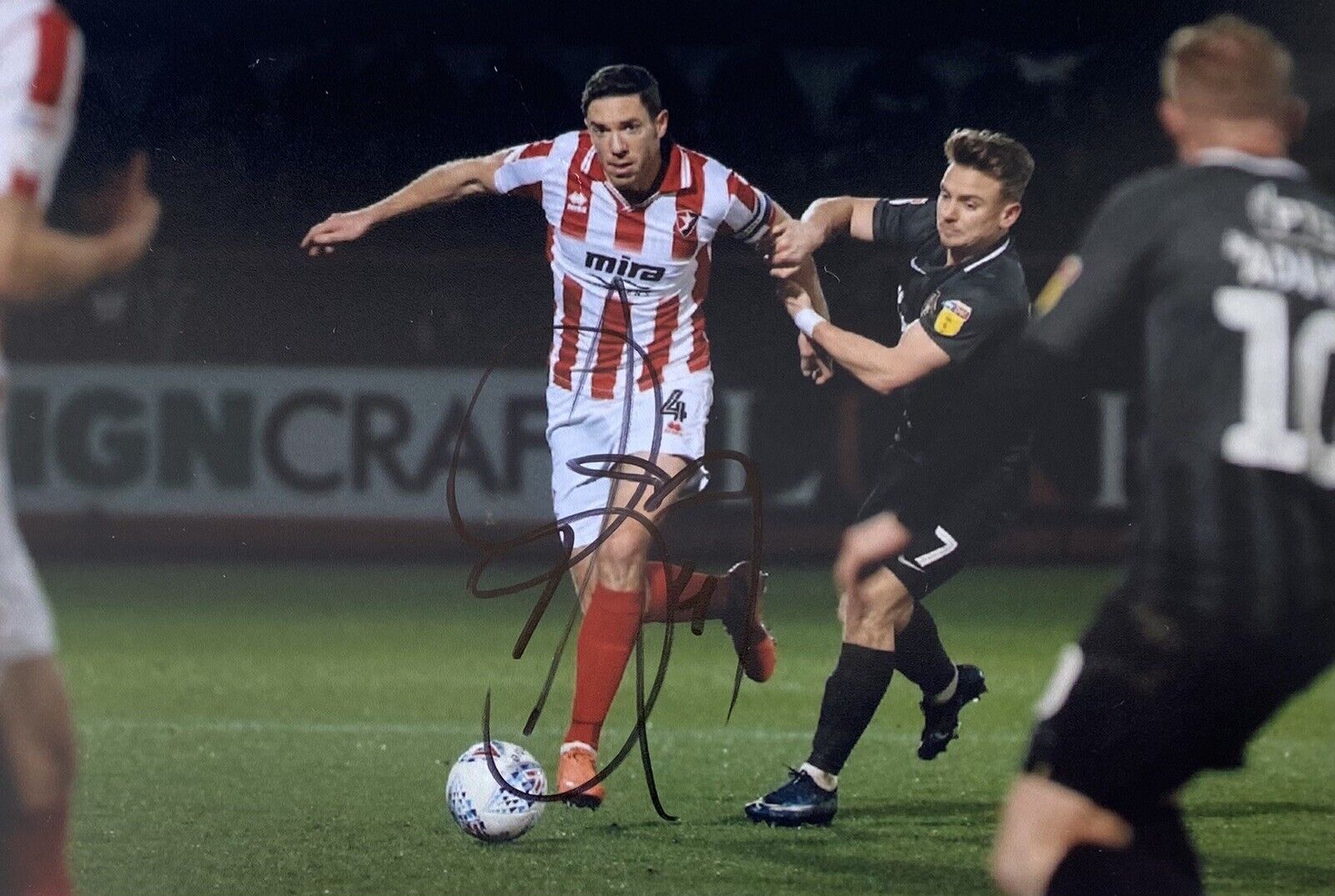 Ben Tozer Genuine Hand Signed Cheltenham Town 6X4 Photo Poster painting