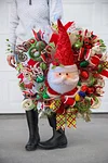 💖Santa's Wreath!! - Glowing Christmas🎄 Wreath💖-mysite-Adracos