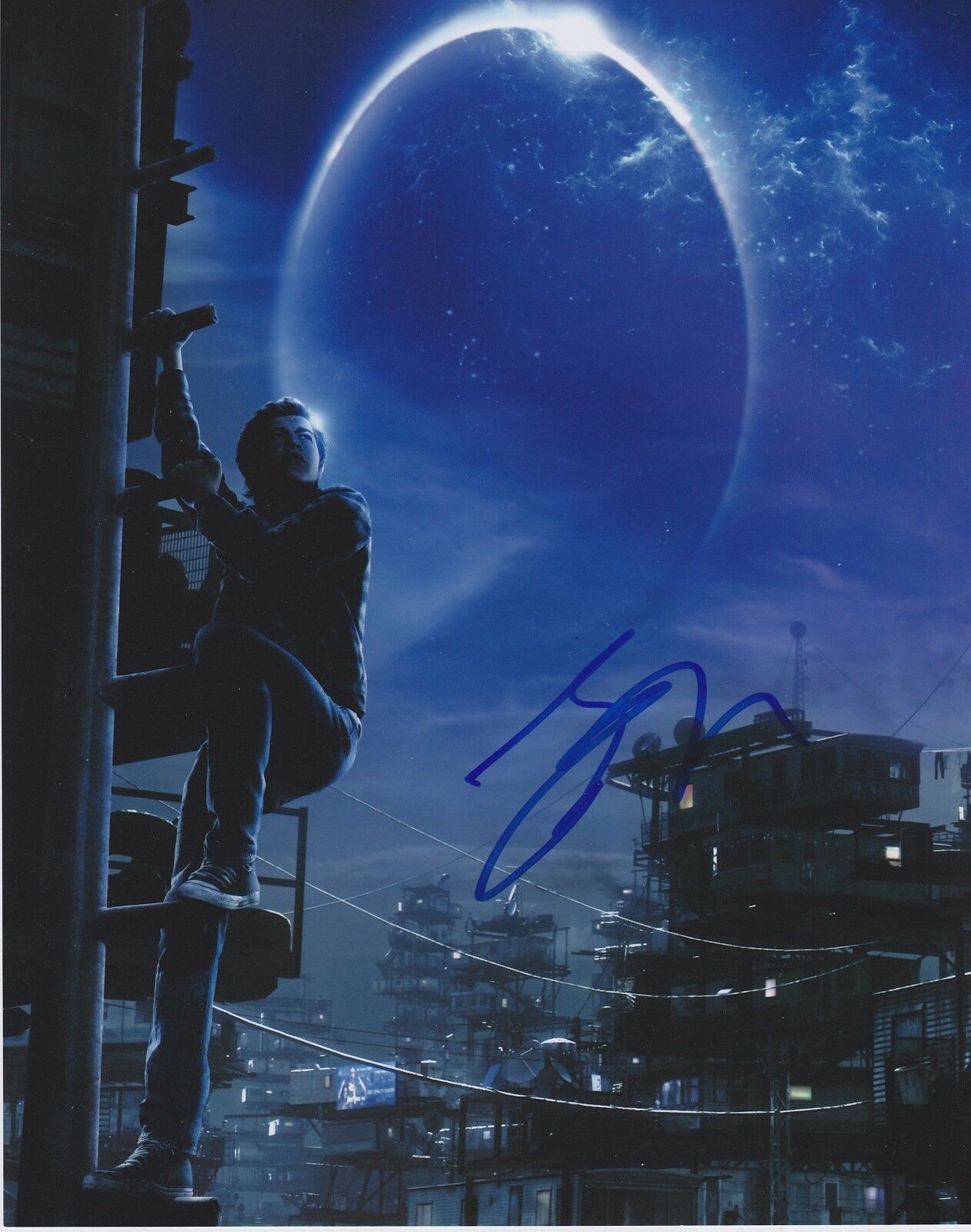 Tye Sheridan Signed Ready Player One 10x8 Photo Poster painting AFTAL