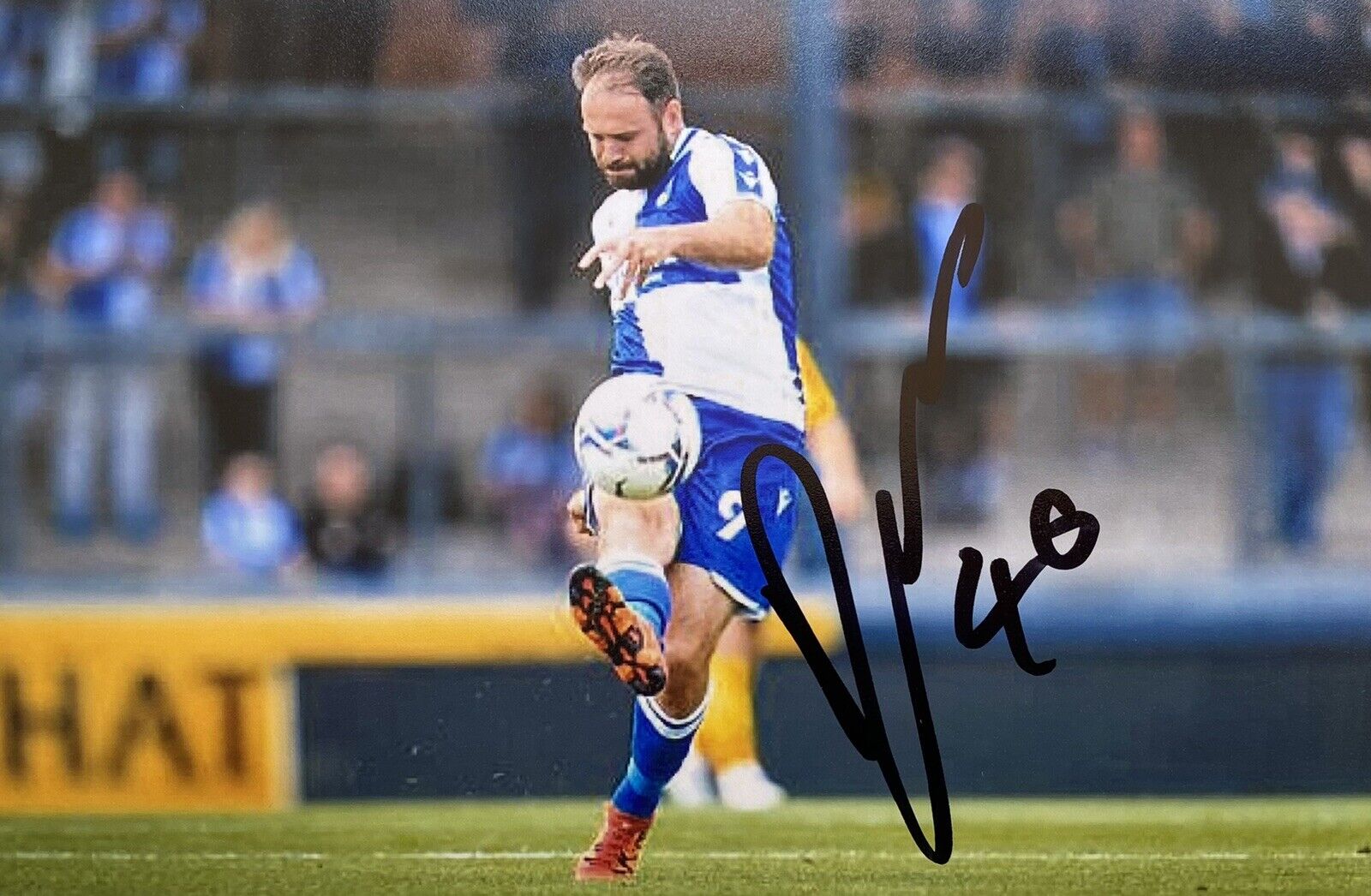 Brett Pitman Genuine Hand Signed Bristol Rovers 6X4 Photo Poster painting 2