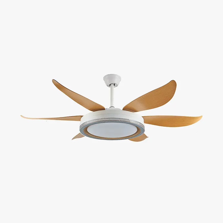 Haydn 6-blade ceiling fan with lighting, &empty;130CM