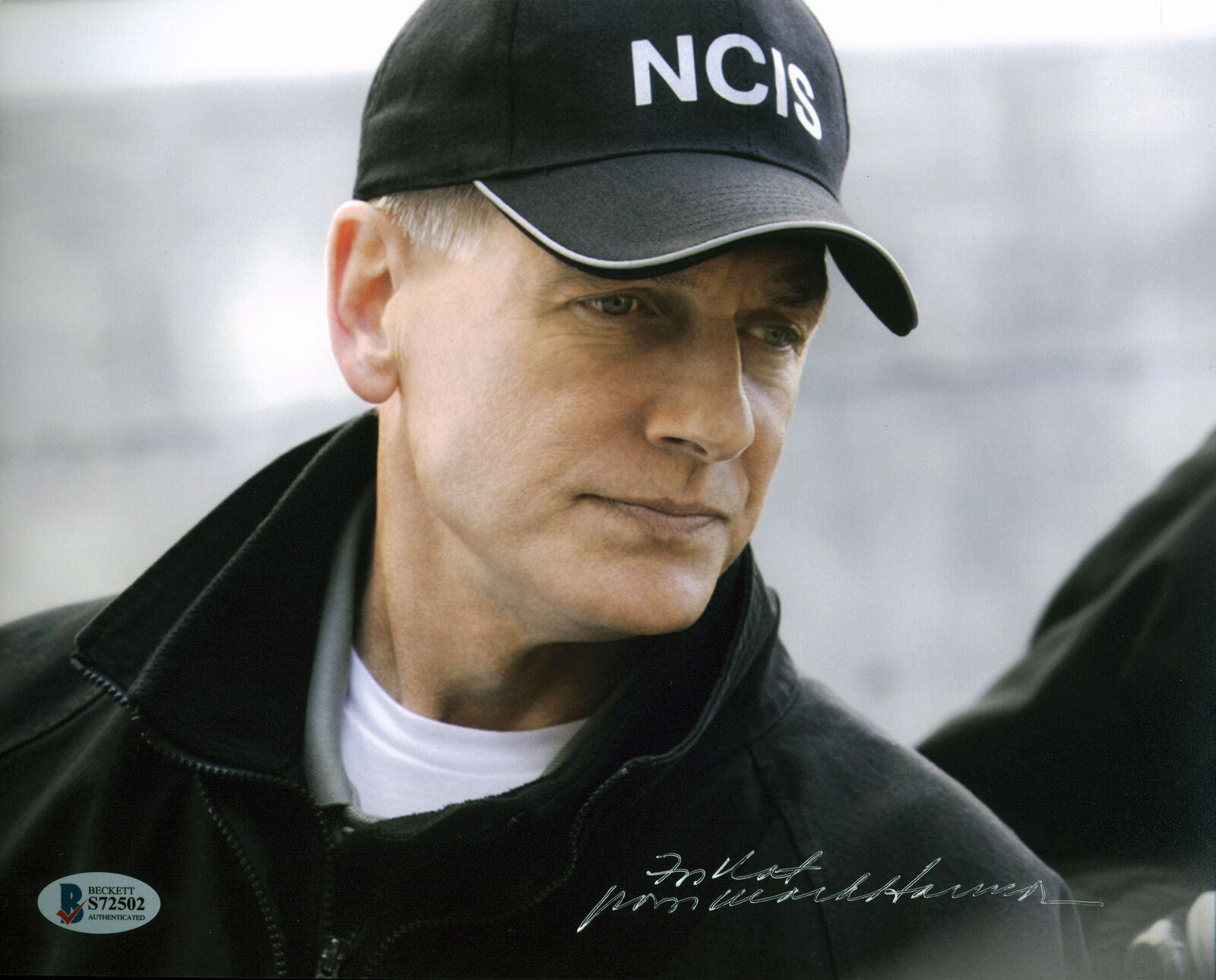 Mark Harmon NCIS To Kat From Authentic Signed 8x10 Photo Poster painting Autographed BAS #S72502