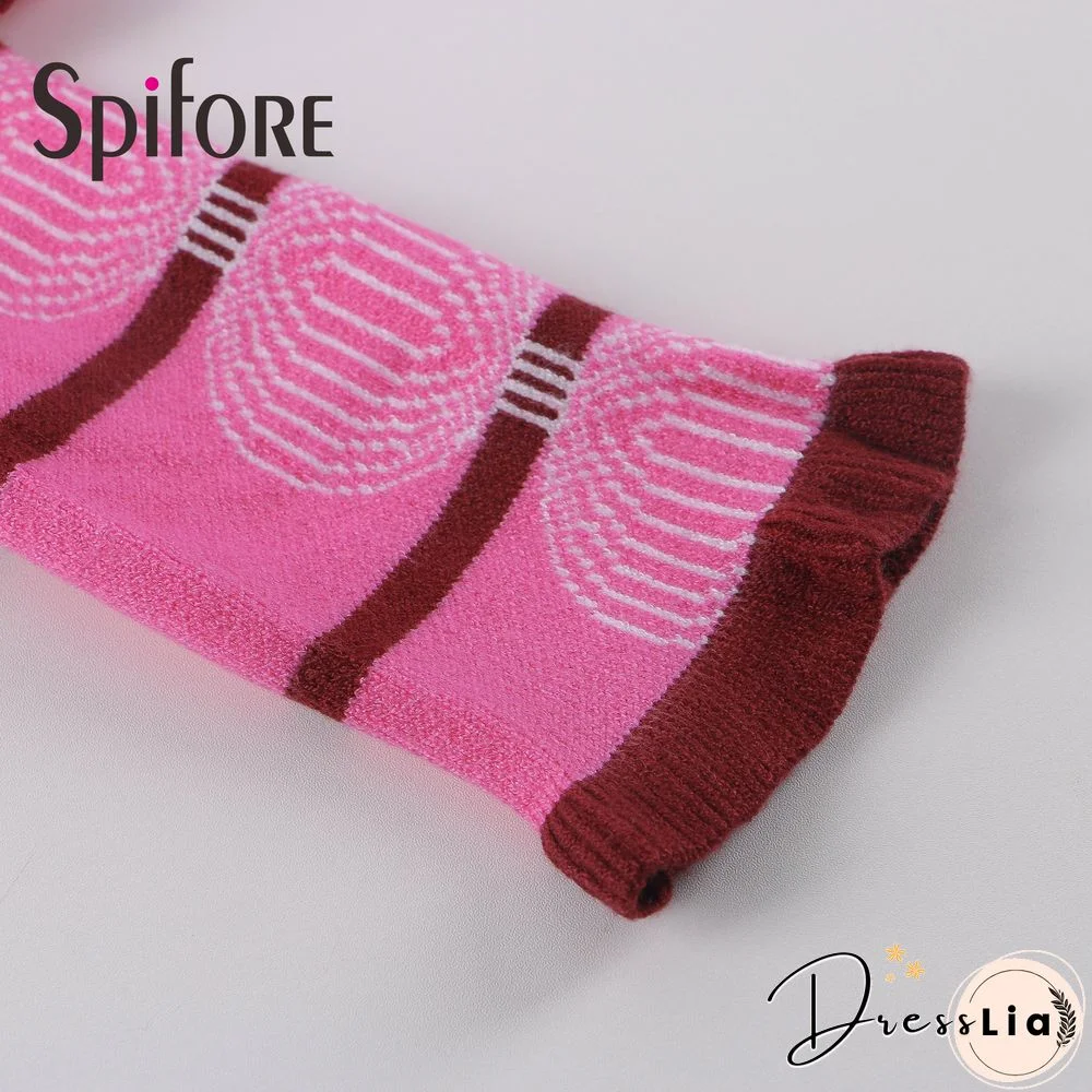 Spifore Off Shoulder Sexy Mini Dress Slash Neck Long Sleeve Bodycon Ladies Outfit Clubwear Party Stretch Knitted Vestidos Winter