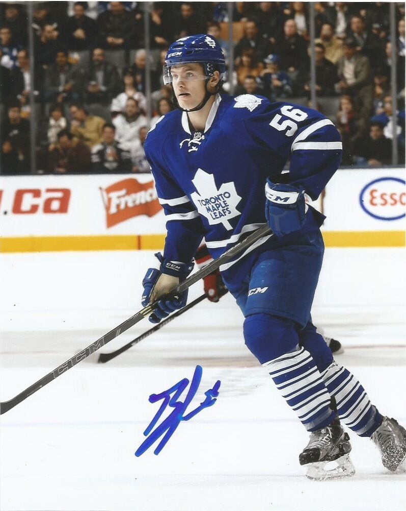 Toronto Maple Leafs Byron Froese Signed Autographed 8x10 Photo Poster painting COA D