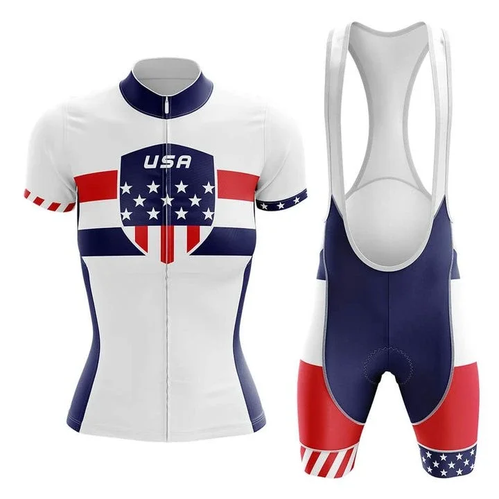 USA Women's Short Sleeve Cycling Kit