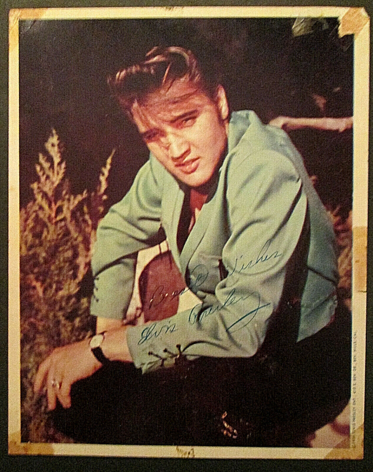 ELIVIS PRESLEY} (RARE EARLY ELVIS PROMOTIONAL Photo Poster paintingS) CLASSIC ELVIS PRESLEY