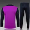 Joyfball 2025/2026 Barcelona Half-Pull Training Suit Purple Football Shirt 1:1 Thai Quality