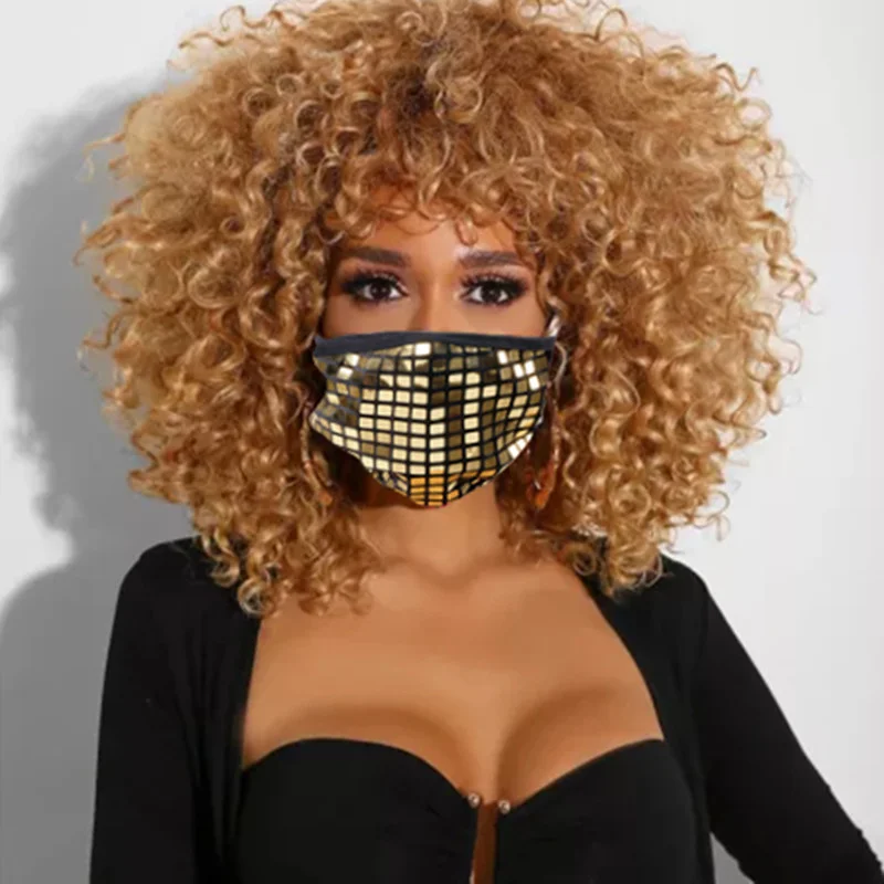 Gold Fashion Casual Face Protection | EGEMISS