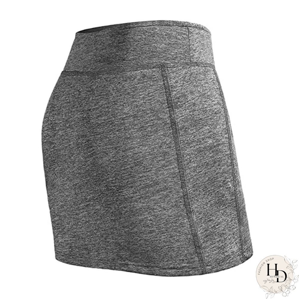 Womens Summer Athletic Tennis Skirt Golf Inner Shorts Elastic Sports Running Skort