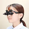 LED Magnifier Glasses Magnifying Headband Eyewear for Jewelers Watchmaker