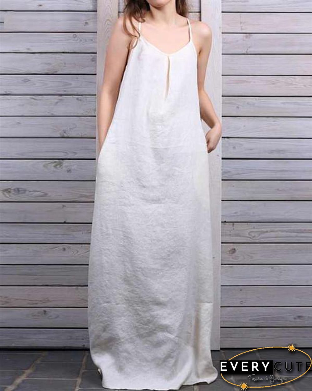 Casual Summer Sleeveless Vacation Dress