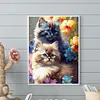 Cats Nature-Full Round Diamond Painting 30*40CM