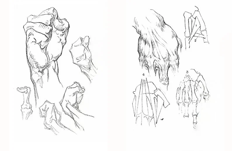 🎨Character Drawing Secrets+Character Drawing: The Dot Method Set | Korean with English(📚HARDCOVER BOOK)