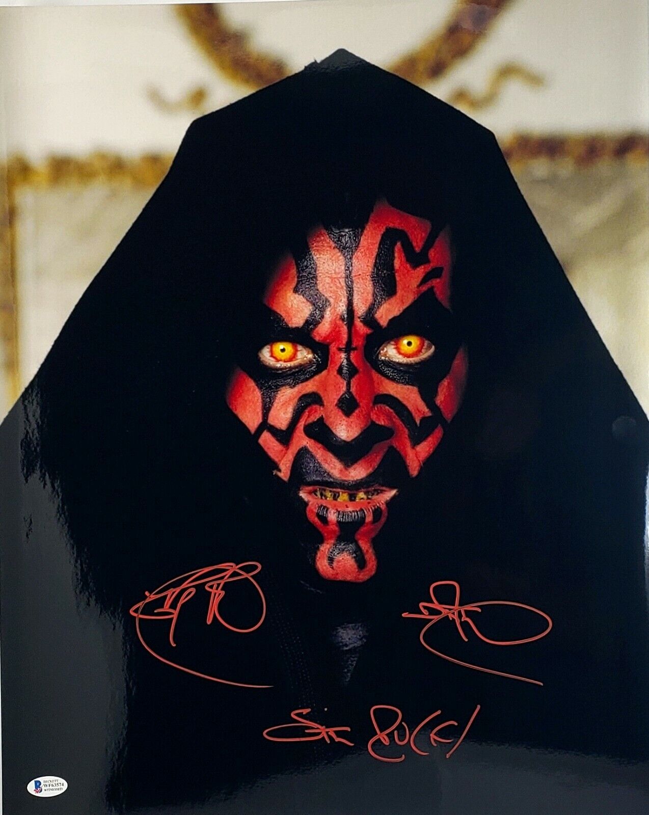 RAY PARK Signed Auto STAR WARS DARTH MAUL