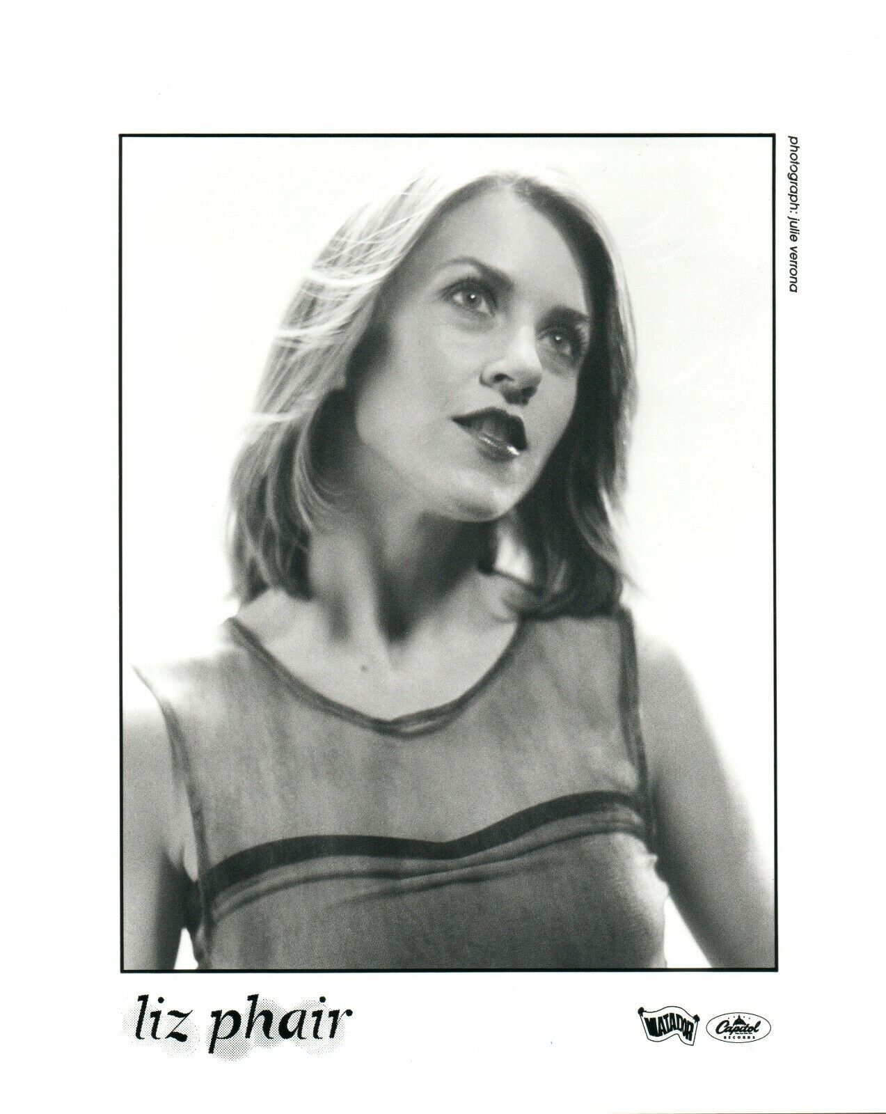 LIZ PHAIR Pop Rock Music 8x10 Promo Press Photo Poster painting Matador Capitol Records