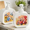 2 pi&egrave;ces de bouteille de pompe Diamond Art, distributeur vide rechargeable avec pompe, distributeur de liquide vaisselle pour savon &agrave; mains, lotion et