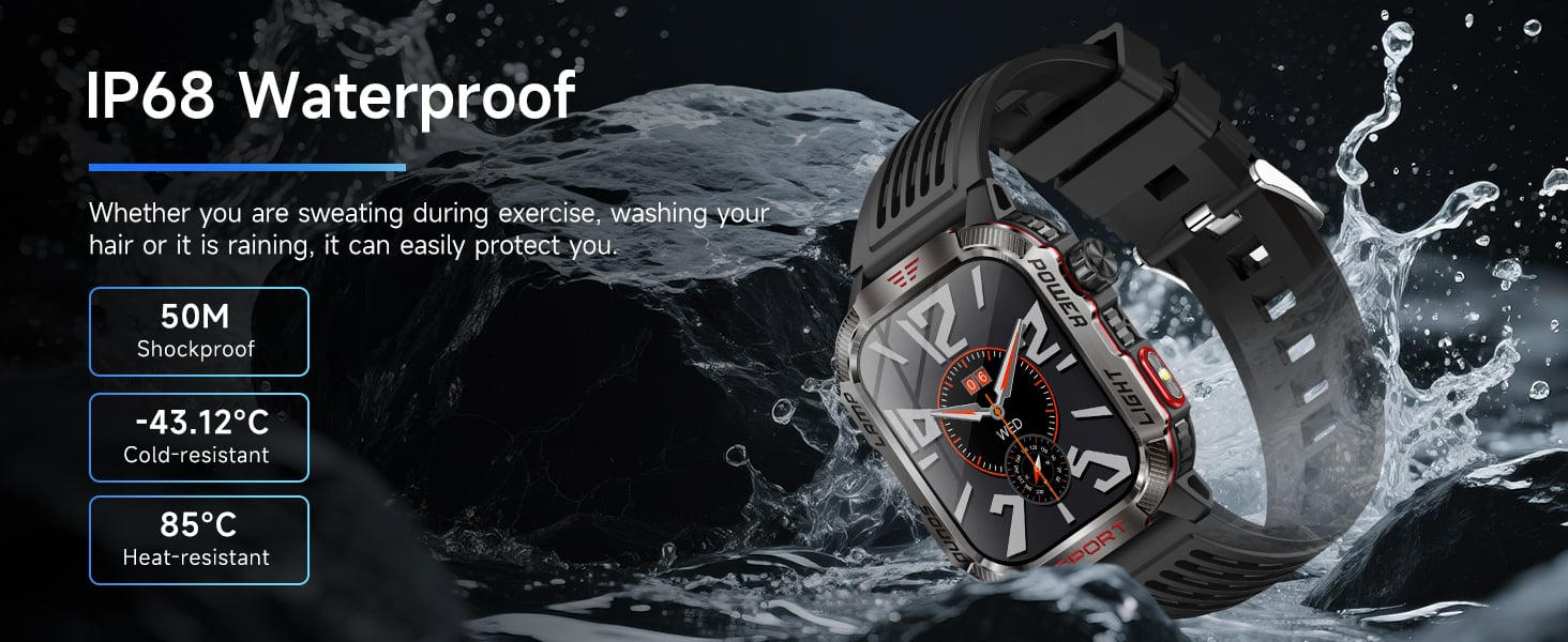 Military Smart Watches for Men