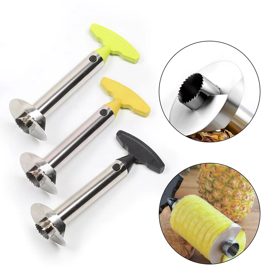 Likron Watches Premium Stainless Steel Pineapple Slicer Corer Effortless Kitchen Tool for Fresh Fruit Preparation