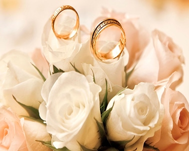 

Roses And Wedding Rings – Paint By Numbers - 40*50CM, 501 Original