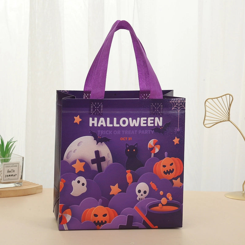 Halloween Minimalist Classic Style Pumpkin Letter Nonwoven Party Festival Gift Wrapping Supplies