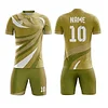 Customizable Adult Mens Soccer Wear Set Youth Soccer Clothes Suit with Europe Size and Team Name & Number for Men's Teams