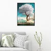(5 Sizes) White Tree-Full Square Diamond Painting