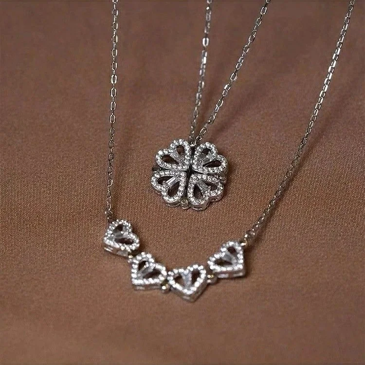 Love Four-Leaf Flower Necklace