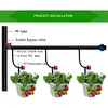 500Pcs Fixing Pole Garden Ground Rod Hose Support Rod for Vegetable Herbs Garden