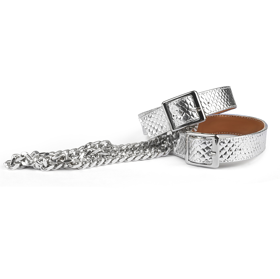 120mm Women's Red Bottom Sandals Open Toe Stiletto High Heels Vegan Mules Chain Strap Colorful -MERUMOTE