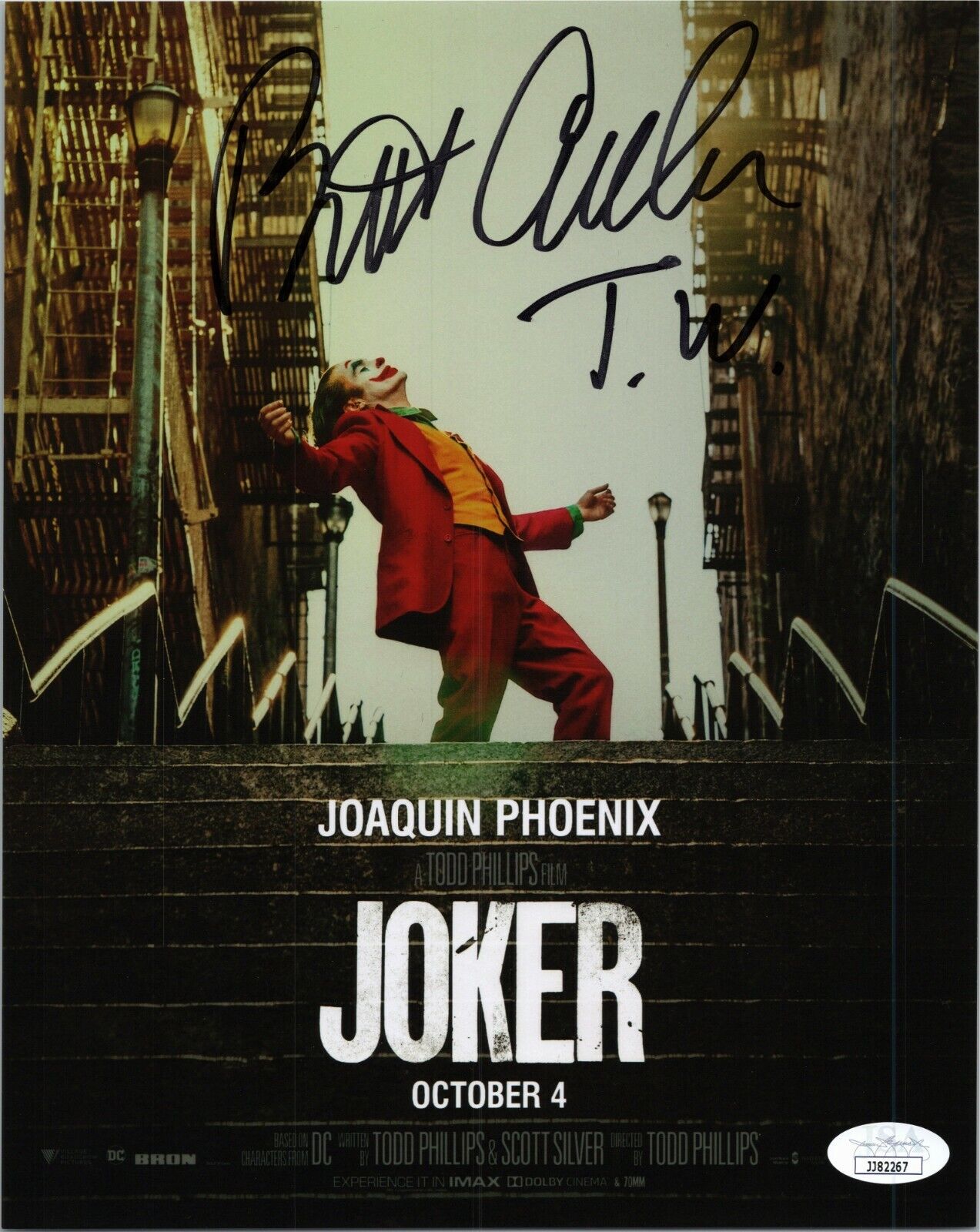 ~ BRETT CULLEN Authentic Hand-Signed THOMAS WAYNE - JOKER