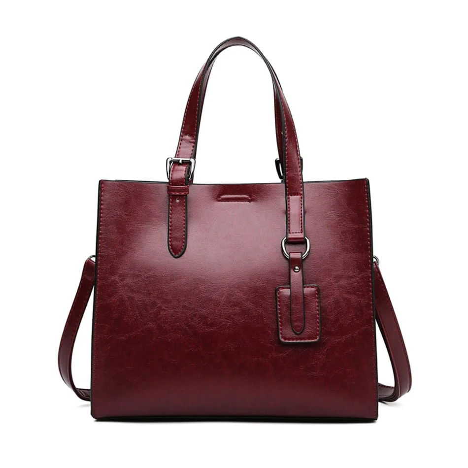 Soft Leather Women Handbag Large Capacity Women Crossbody Bags Vintage Shoulder Bag Designer Brand Tote Bags for Women 2020 Sac