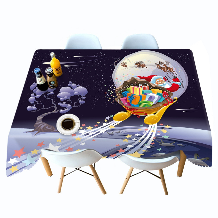 

Golden Lantern and Tree - 3D Tablecloth, 140*180cm, 501 Original