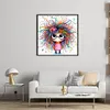 Fantasy Girl-11CT Stamped Cross Stitch 40*40cm/15.75*15.75in tapestrymarket