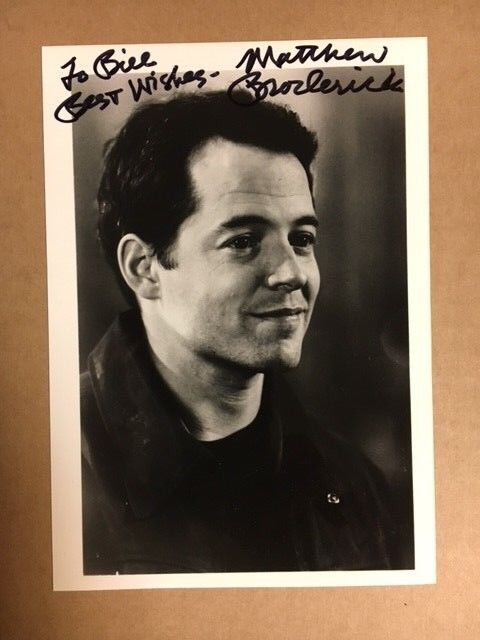 Matthew Broderick Boldly Signed 5x7 Photo Poster paintinggraph woth COA