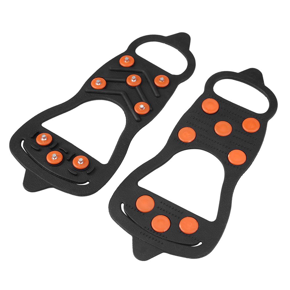 

8 Studs Ice Shoe Spiked Grips Cleat Crampons Climbing Anti-slip Shoes Cover, Xl, 501 Original