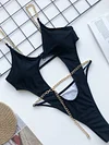 Sexy Hollow One-Piece Swimsuit